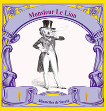 Load image into Gallery viewer, Monsieur le Lion matches
