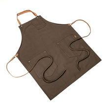 Load image into Gallery viewer, Patrizio Apron - Chocolate [NEW]
